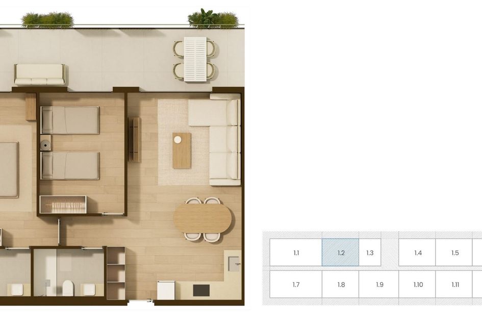 Appartement in El Grau de Moncofa