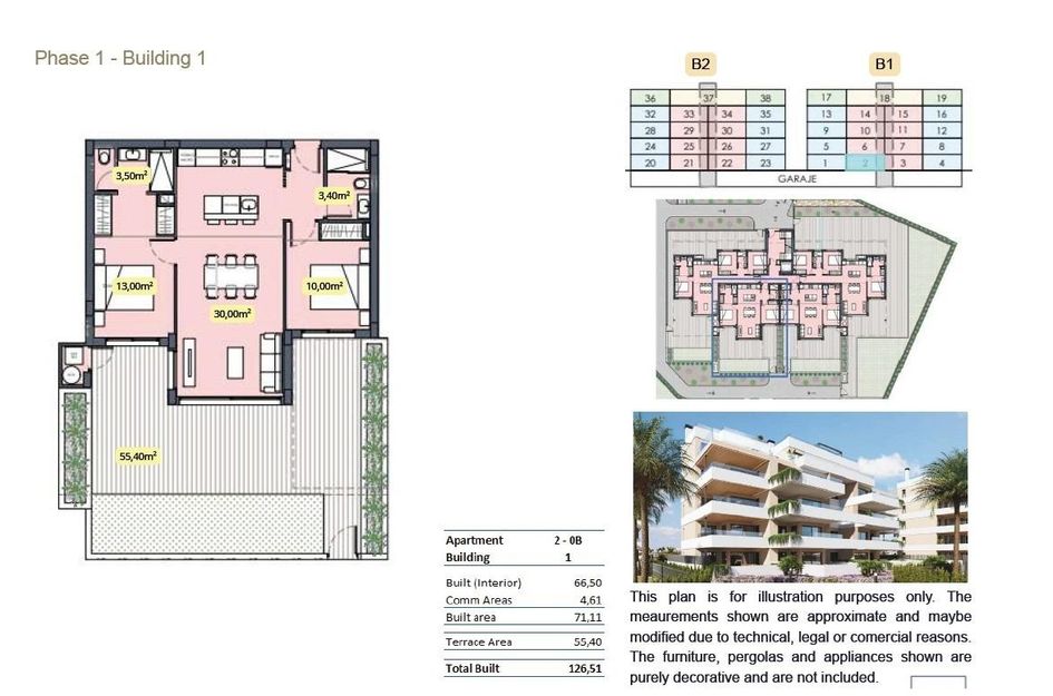 Appartement in Santa Rosalía