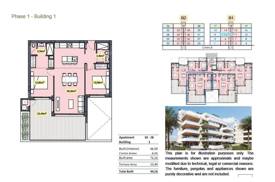 Appartement in Santa Rosalía