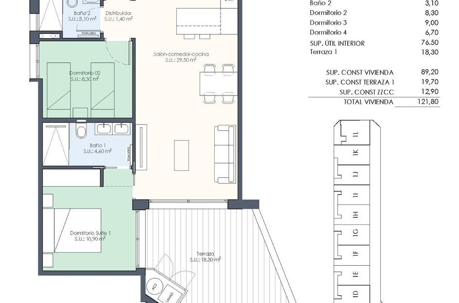 Appartement in Benijófar