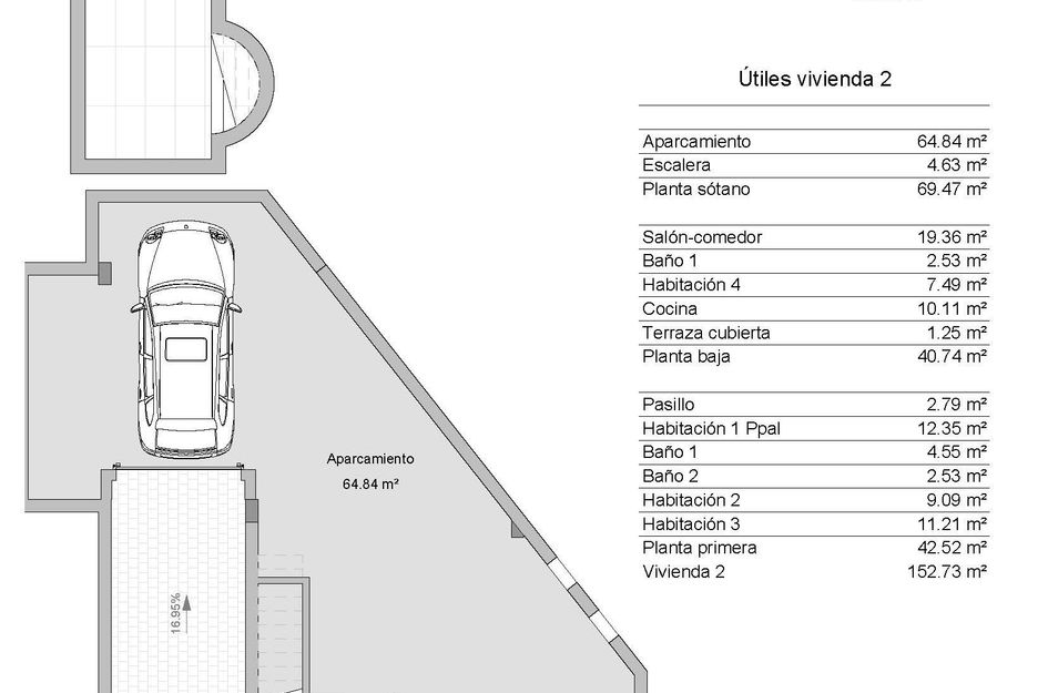 Halfvrijstaand in Santa Rosalía