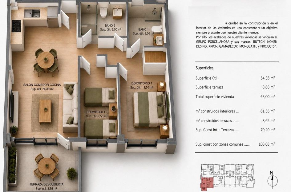 Appartement in Benidorm