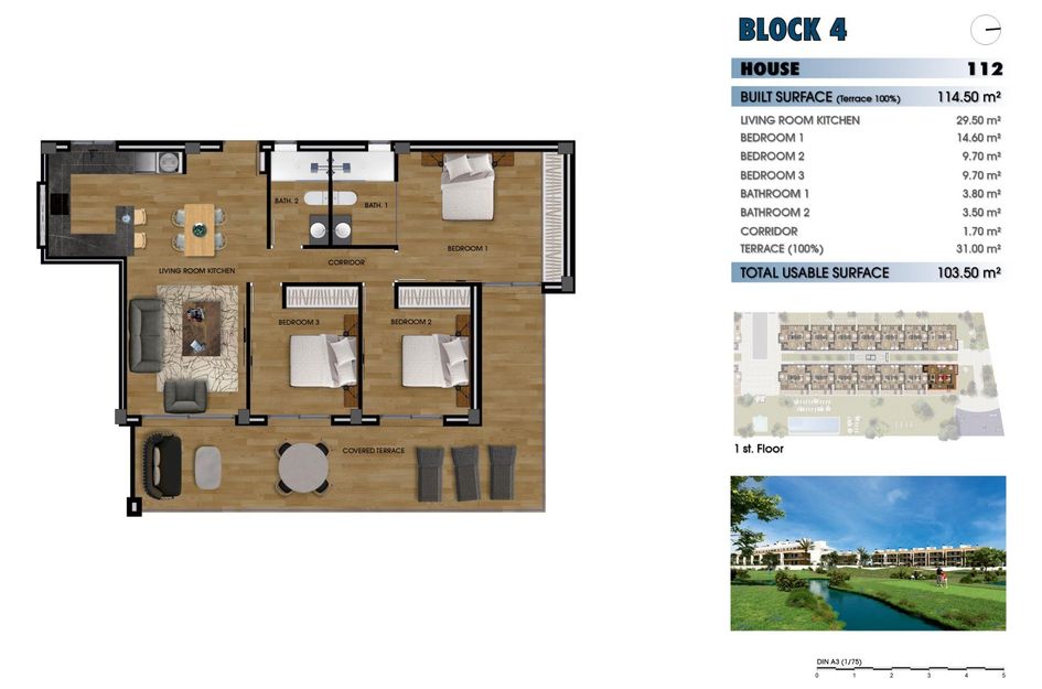 Appartement in Los Alcázares