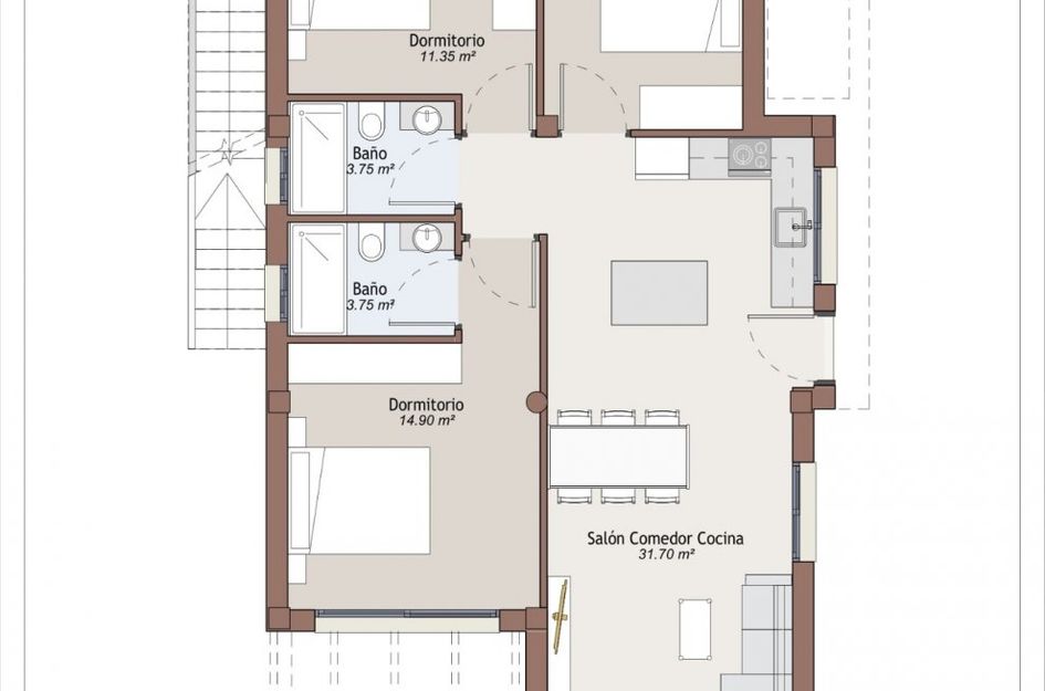 Villa in Playas de Vera