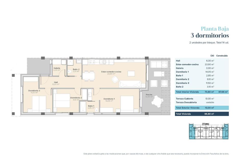 Appartement in Palomares