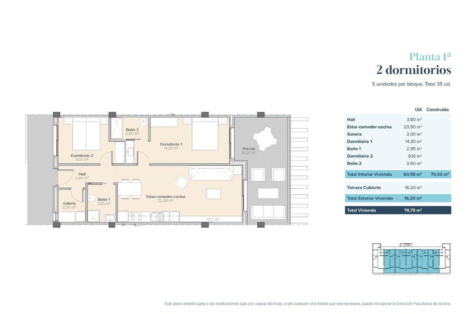 Appartement in Palomares