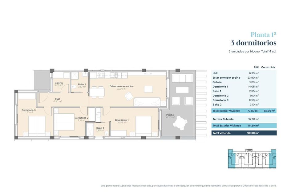 Appartement in Palomares