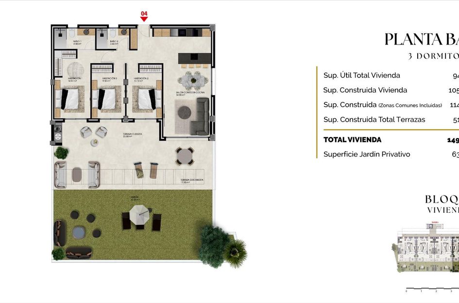 Appartement in Golf Badia