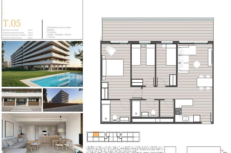 Appartement in El Grau de Moncofa
