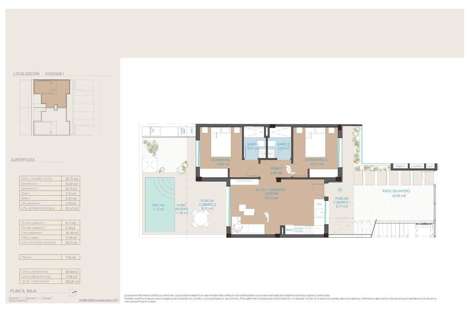 Bungalow in San Pedro del Pinatar