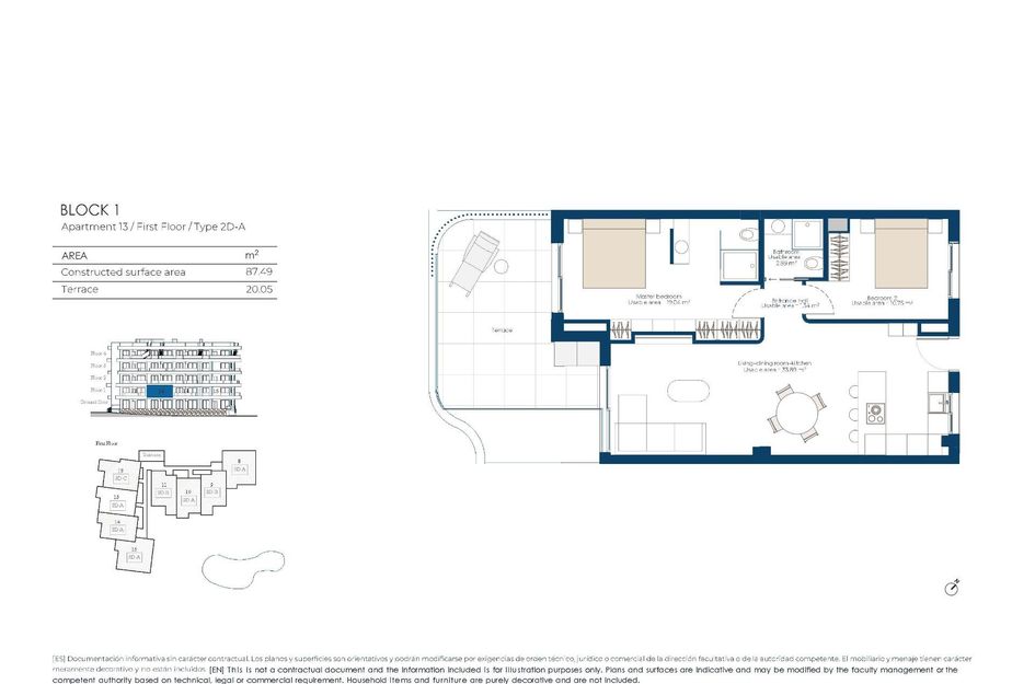 Appartement in Baños y Mendigo