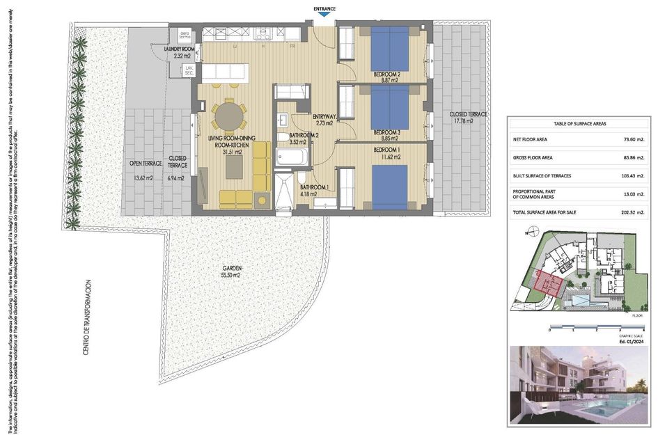 Appartement in Cala Blanca