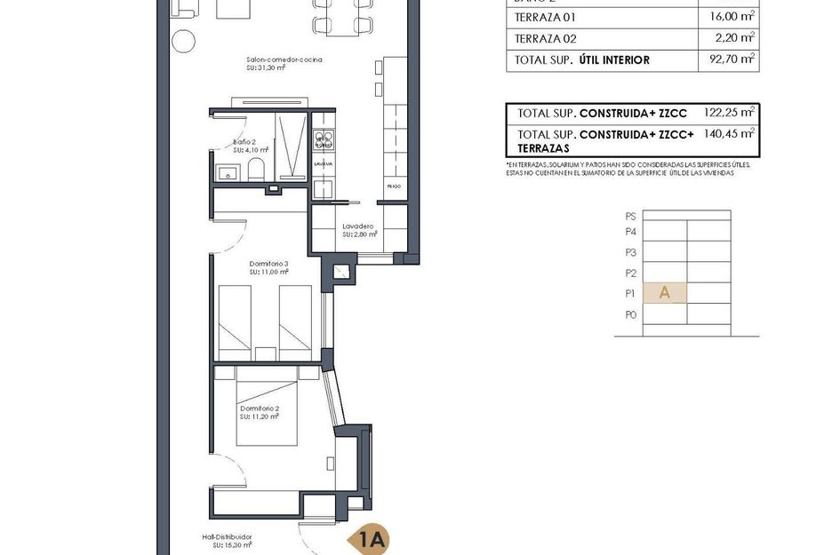 Appartement in Guardamar del Segura