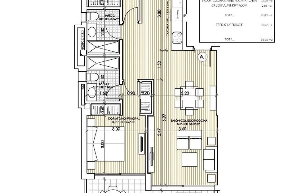 Appartement in Los Dolses