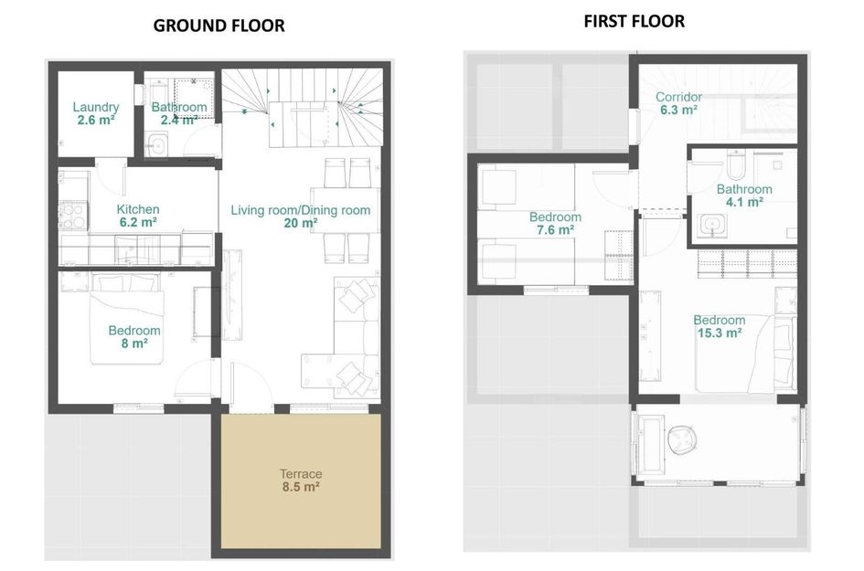 Duplex in La Florida