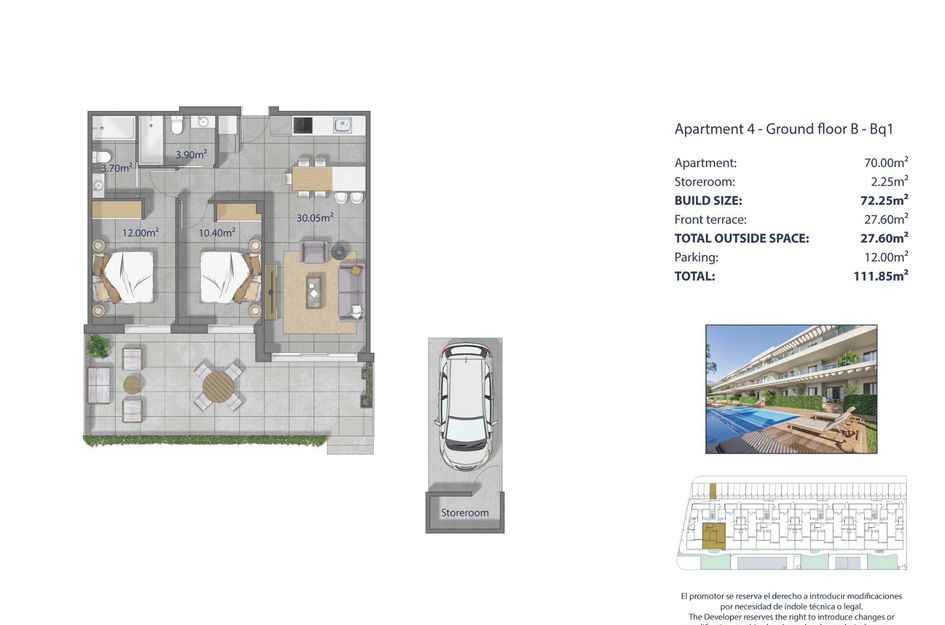 Appartement in Los Alcázares