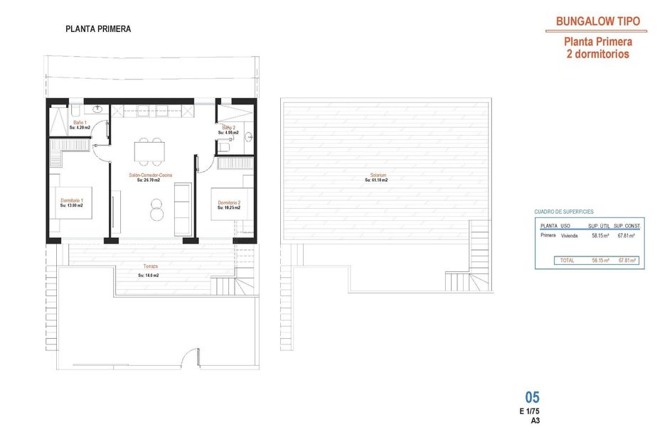 Bungalow in Los Guardianes
