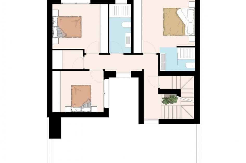 Halfvrijstaand in Formentera del Segura