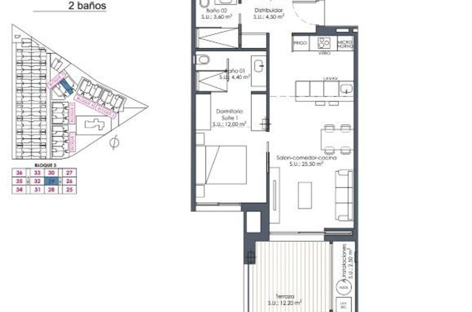 Appartement in Los Alcázares