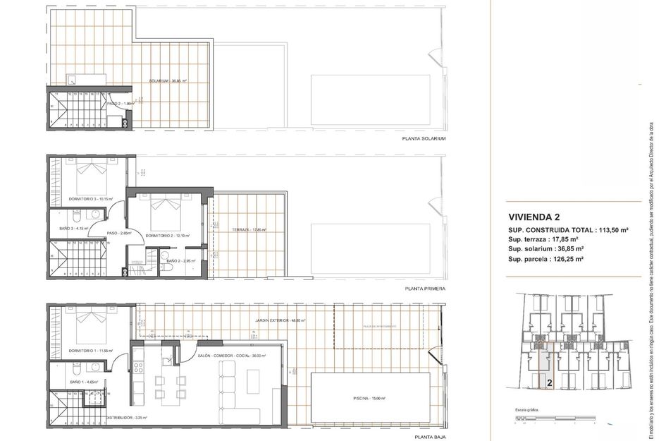 Halfvrijstaand in Santiago de la Ribera