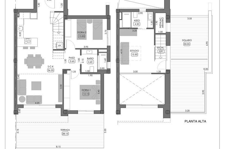 Halfvrijstaand in Castillo de Montemar