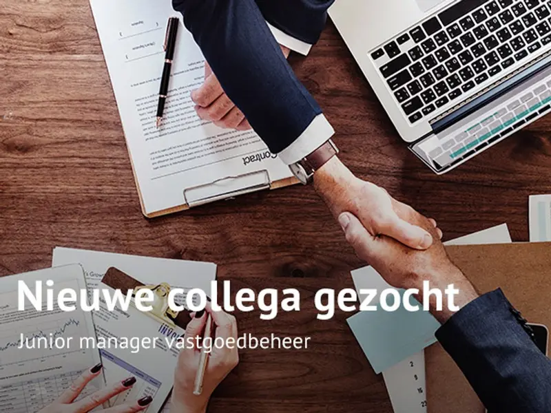 Vacature junior manager vastgoedbeheer