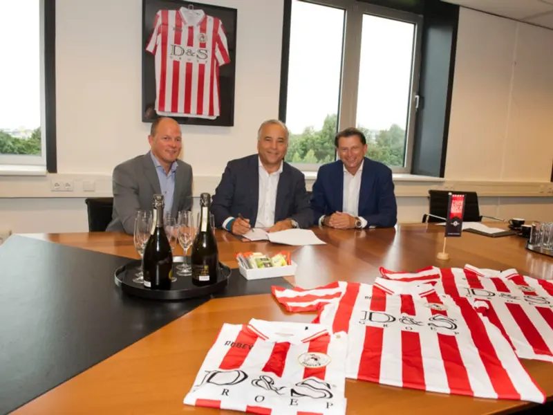 D&S Groep nieuwe hoofdsponsor van Sparta Rotterdam