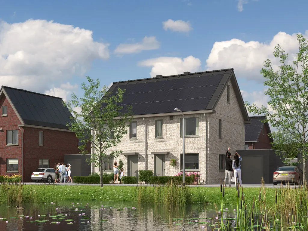 Morgen Buurt 5 fase 1a - 2^1 kapwoningen, Bergen op Zoom