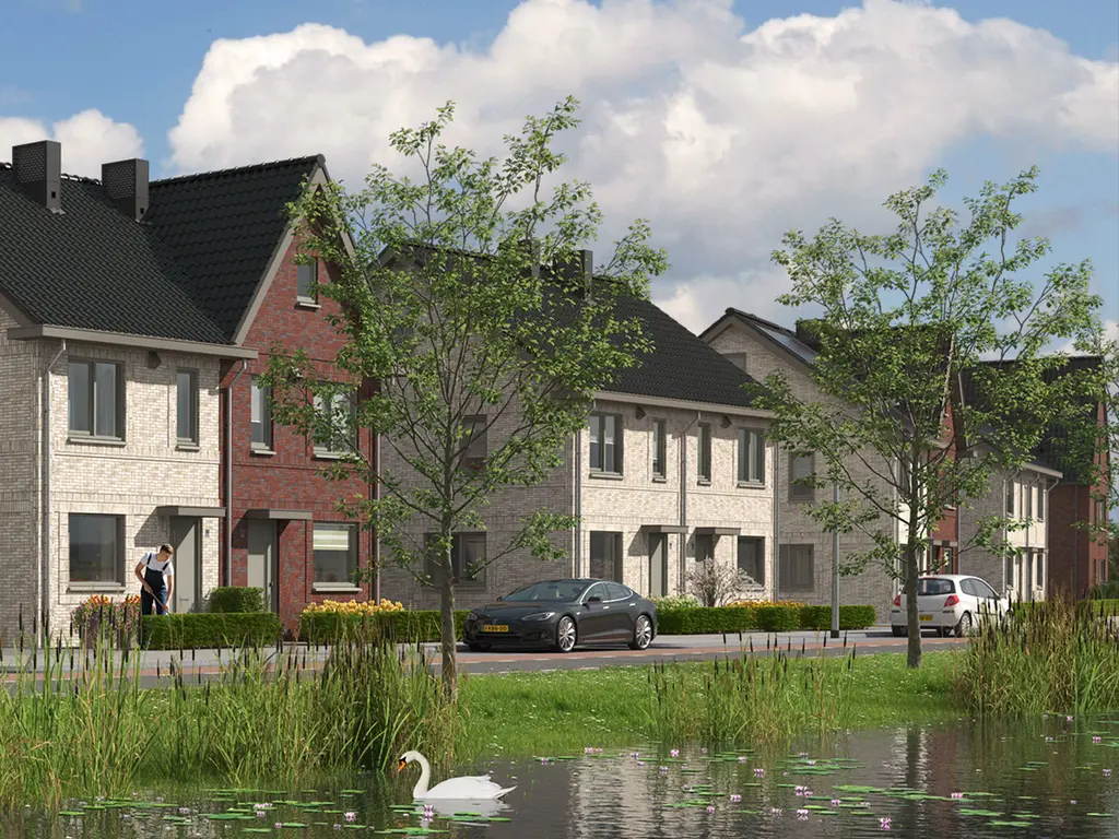 Morgen Buurt 5 fase 1a - 2^1 kapwoningen, Bergen op Zoom