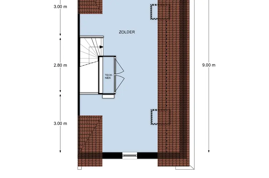 2 onder 1 kapwoning, bouwnummer 4 