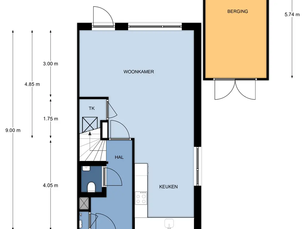 2 onder 1 kapwoning, bouwnummer 6 , BERGEN OP ZOOM