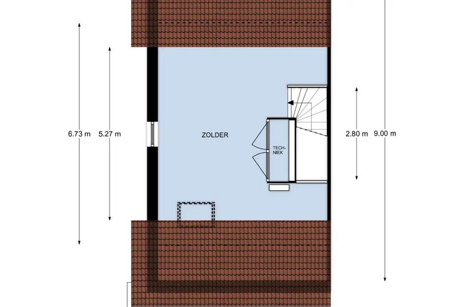 2 onder 1 kapwoning, bouwnummer 9 