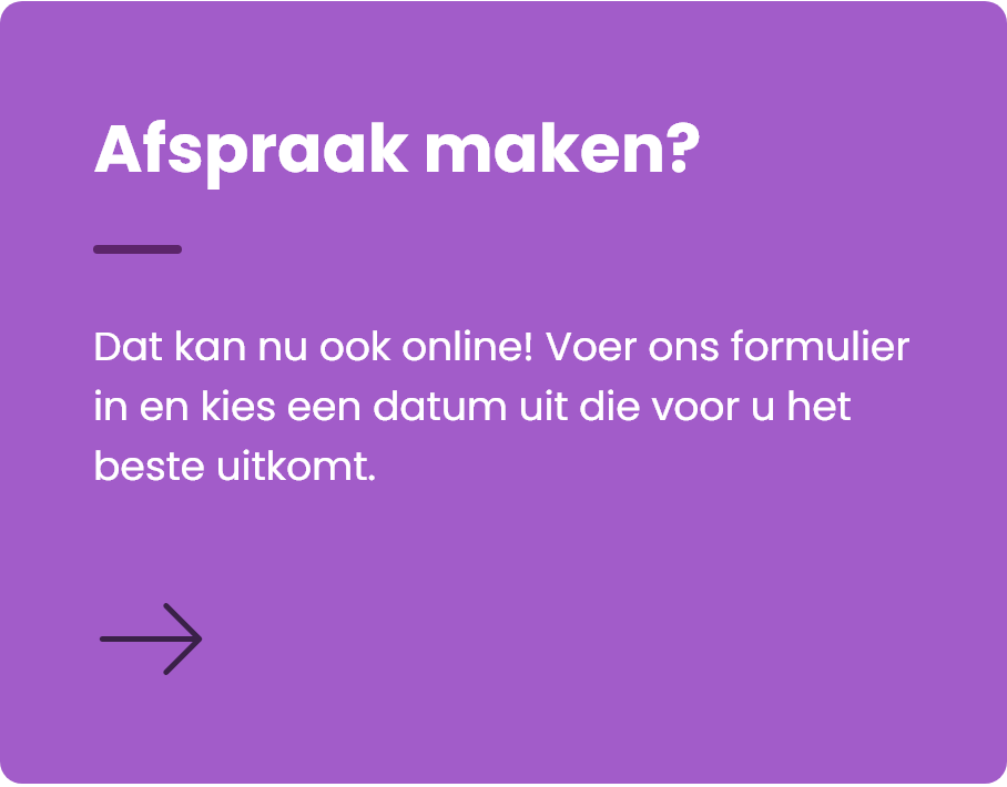 Afspraak maken