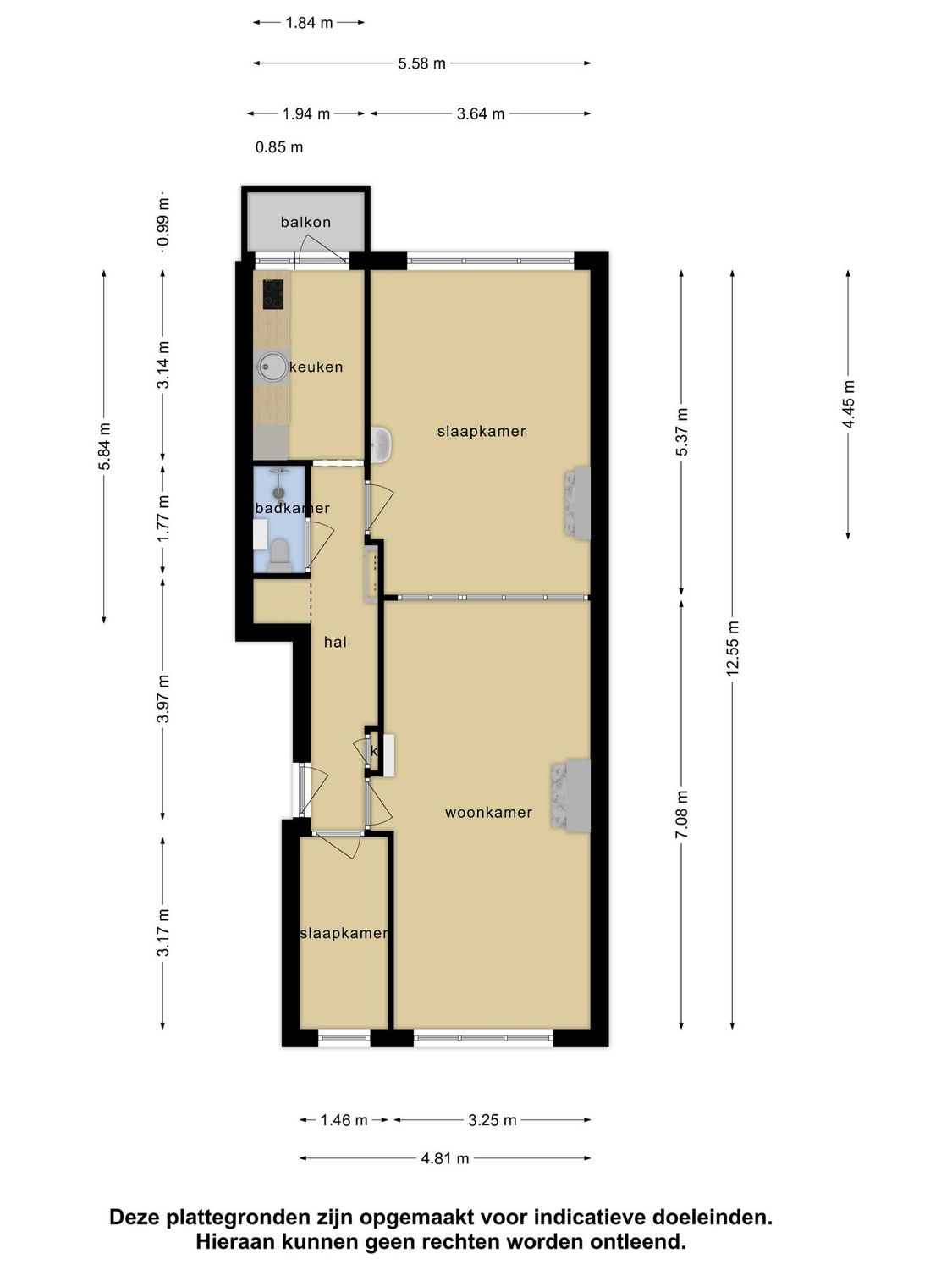 Putselaan 212B, ROTTERDAM plattegrond 0