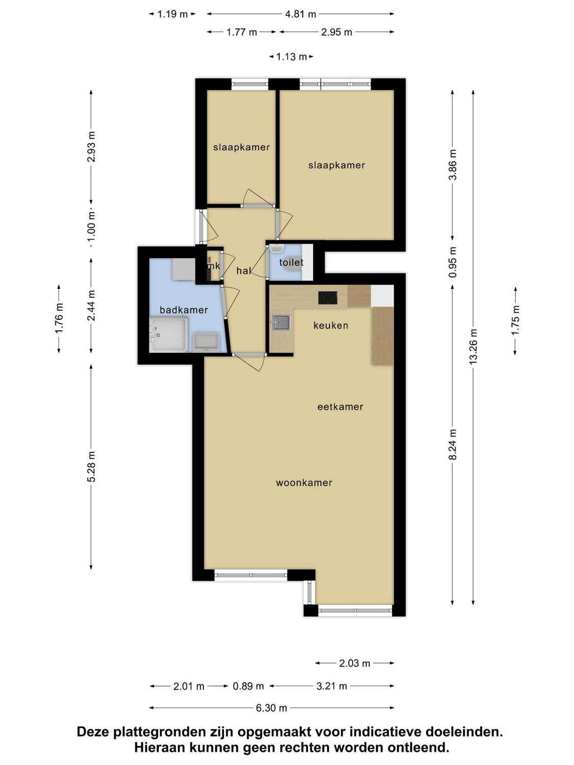 Gerstakker 28, SCHIEDAM plattegrond 0