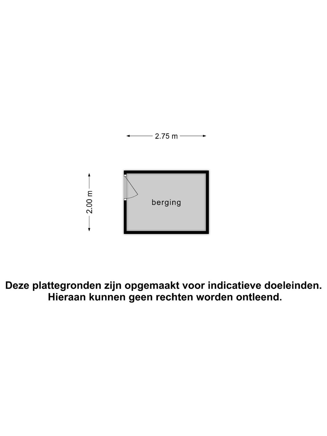 Over de Vesten 54, SCHIEDAM plattegrond 1