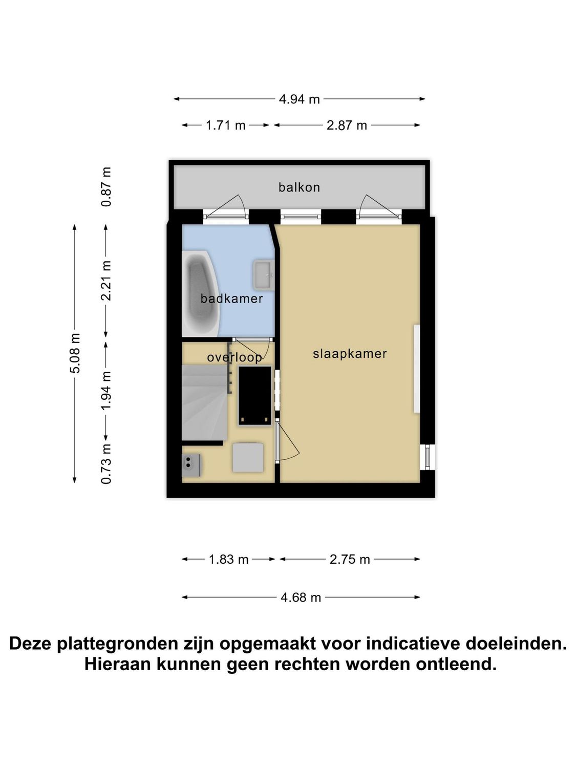 Russischestraat 70B 02, ROTTERDAM plattegrond 1