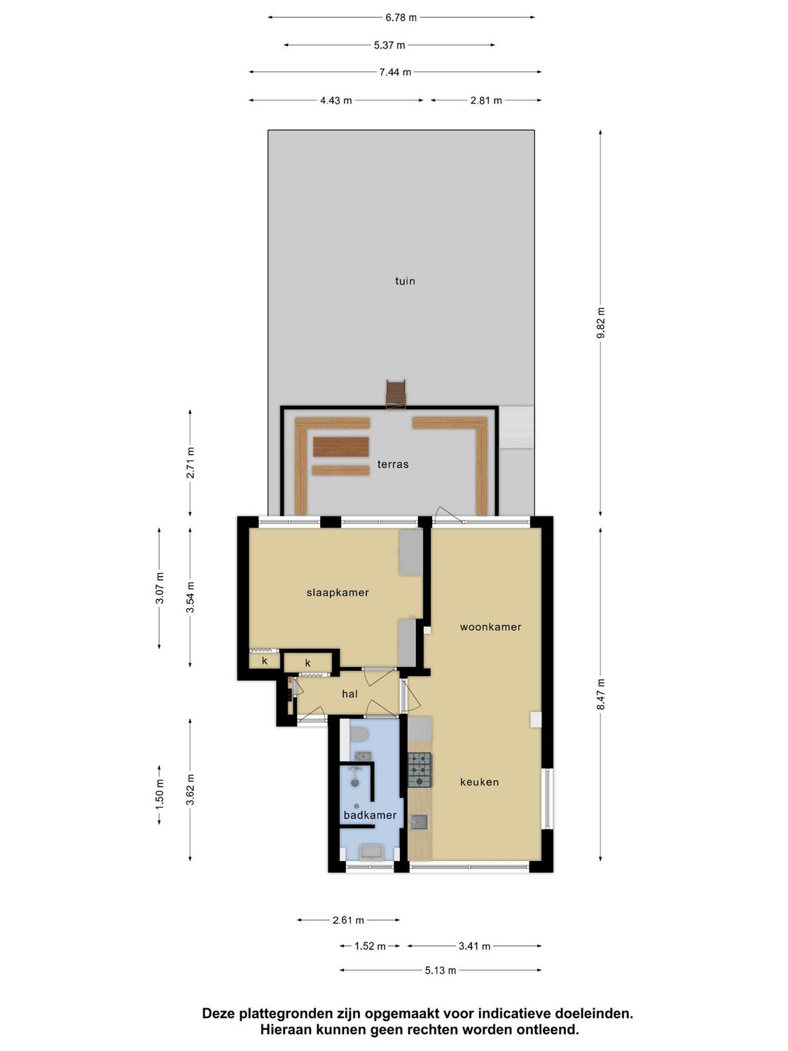 Vroesenlaan 8A, ROTTERDAM plattegrond 0