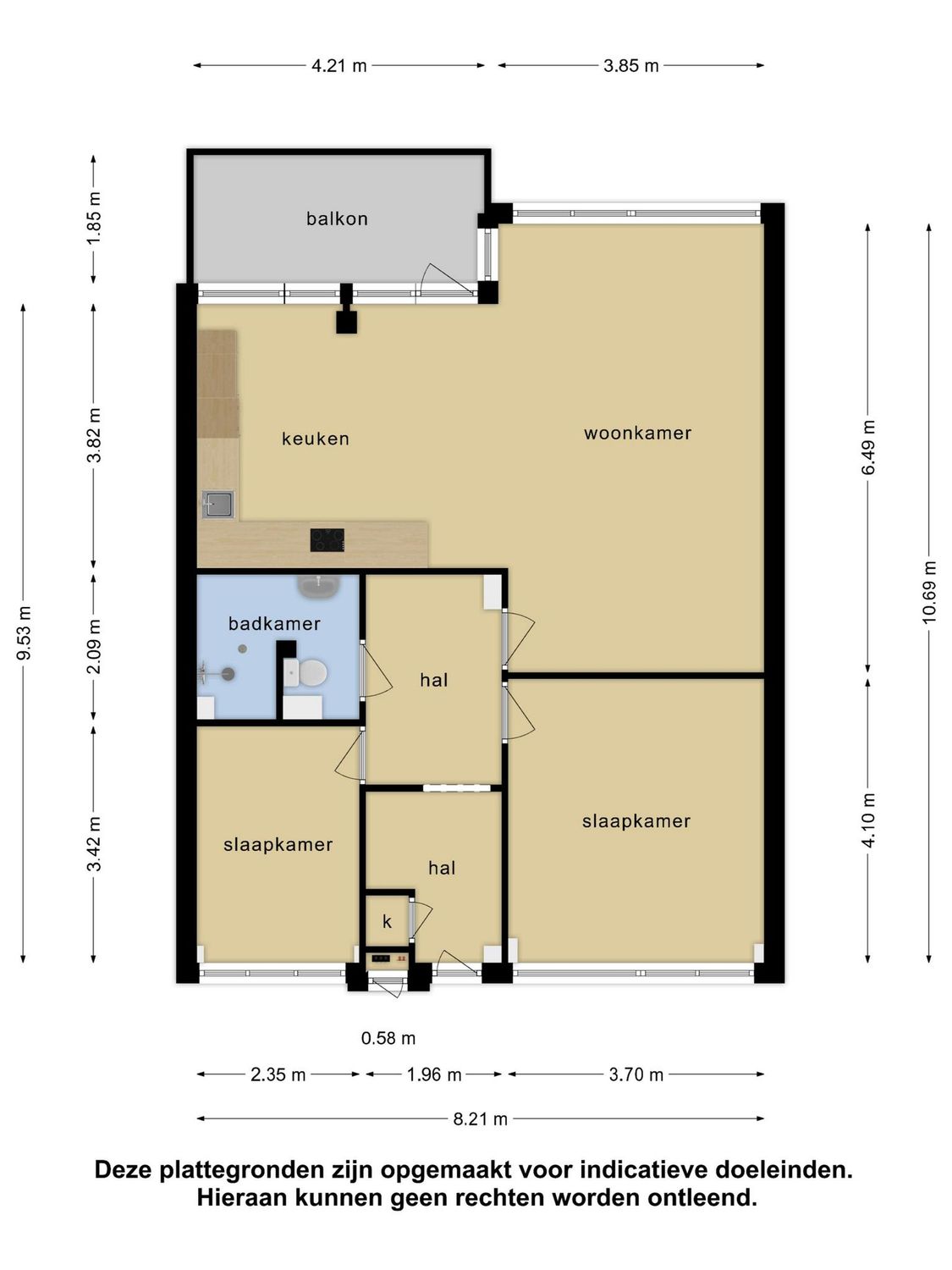 Louis Raemaekersstraat 161, SCHIEDAM plattegrond 0