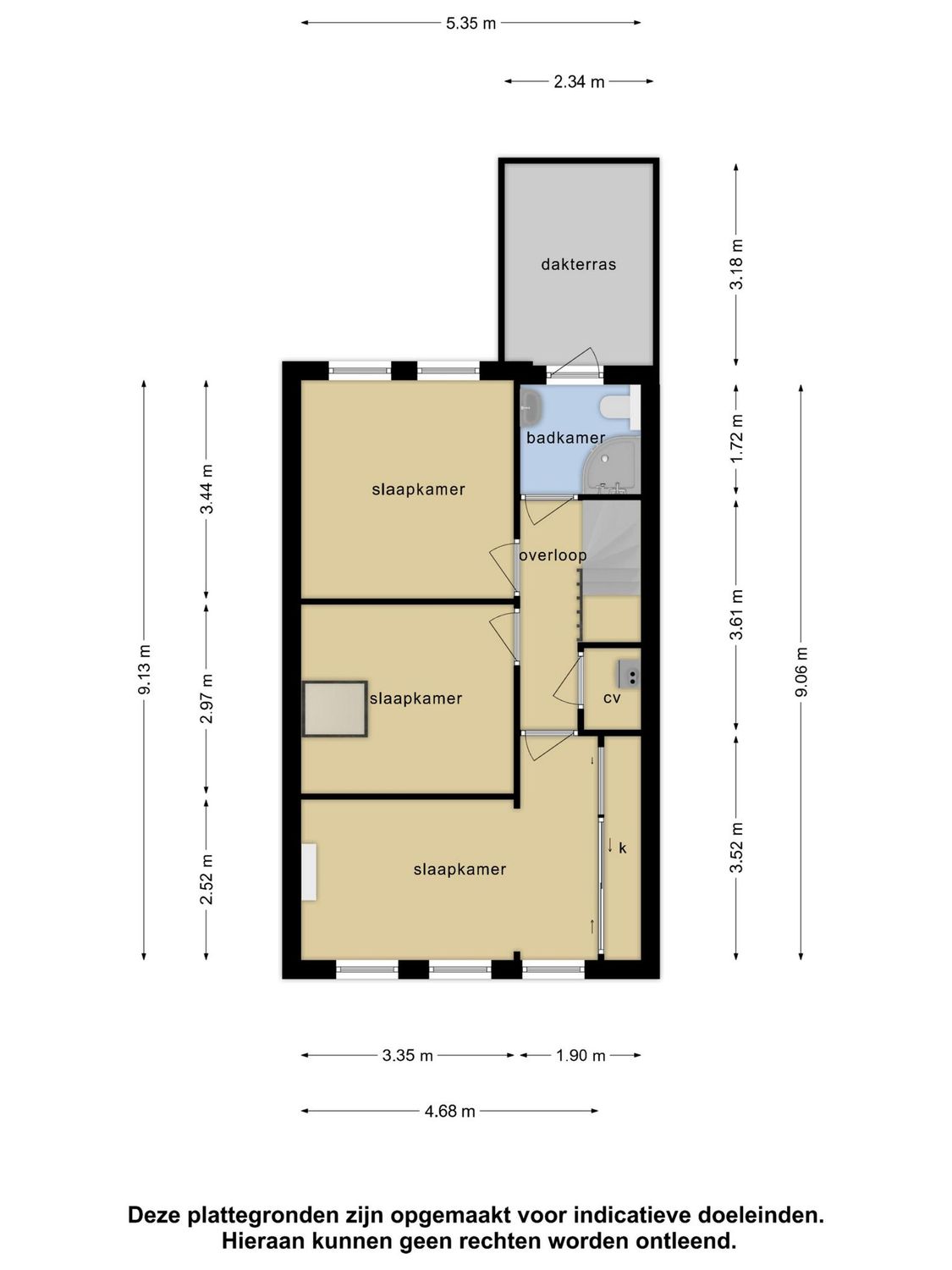 Boerhaavelaan 41C, SCHIEDAM plattegrond 2