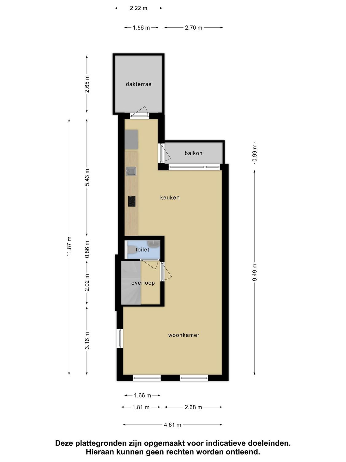 Potgieterstraat 14, SCHIEDAM plattegrond 1