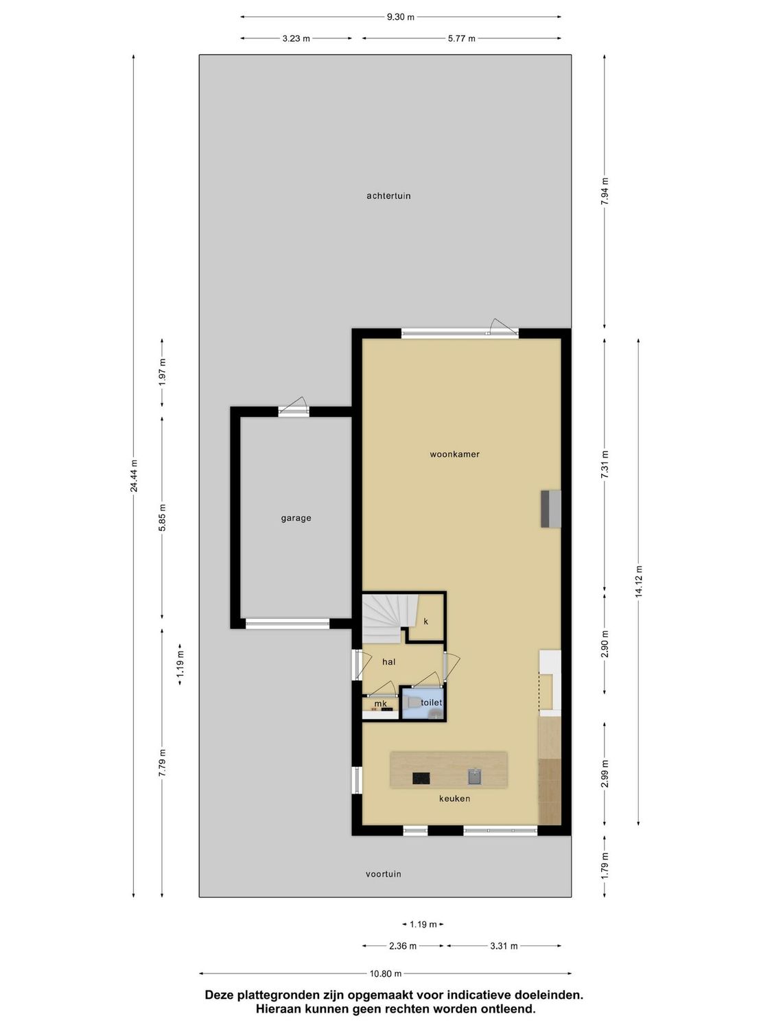 Pieter van den Hoogenbandstraat 26, SCHIEDAM plattegrond 0