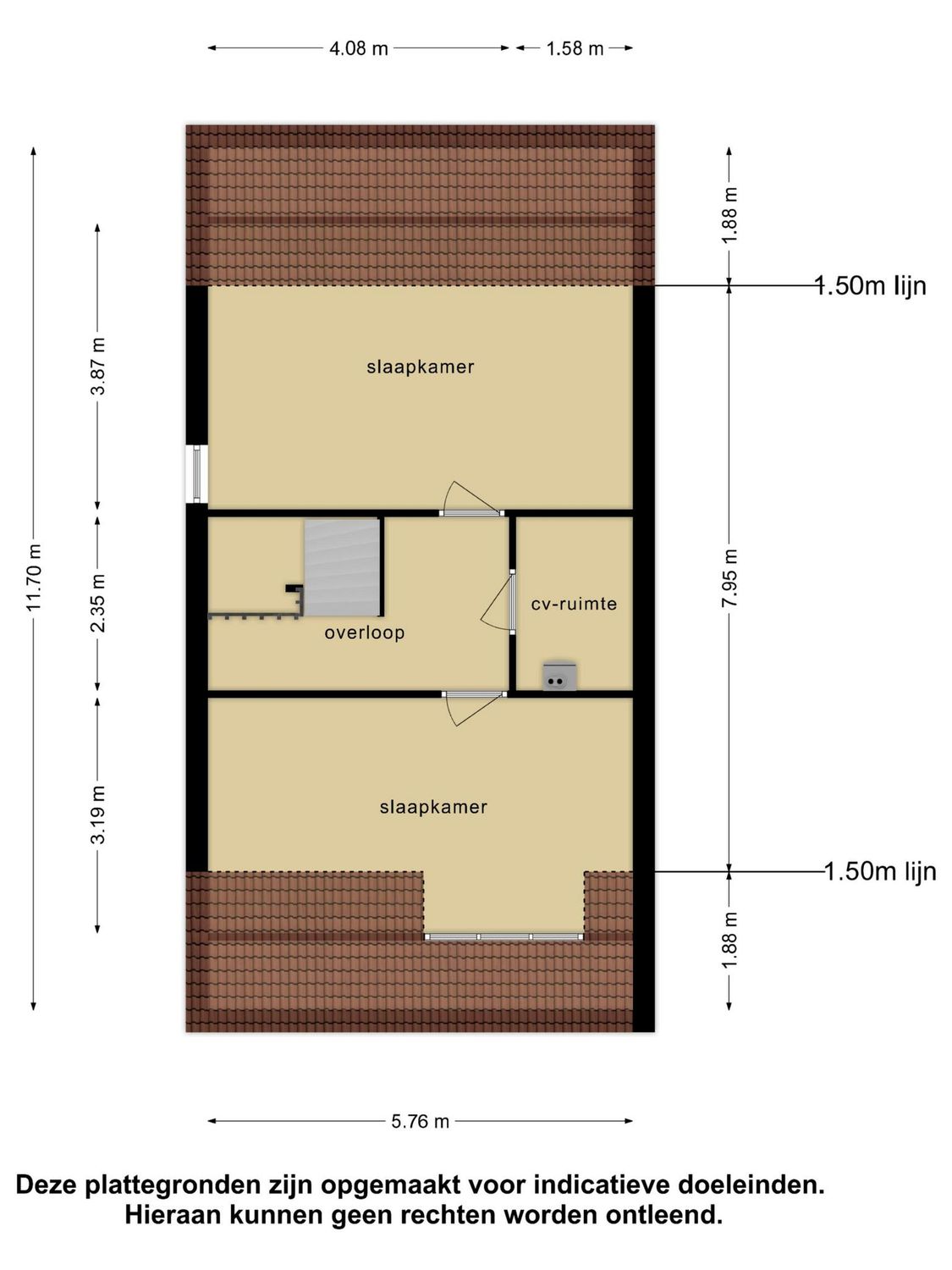 Pieter van den Hoogenbandstraat 26, SCHIEDAM plattegrond 2