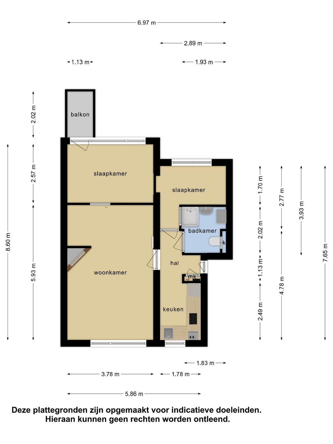 Schiedamseweg Beneden 457 01L, ROTTERDAM plattegrond 0