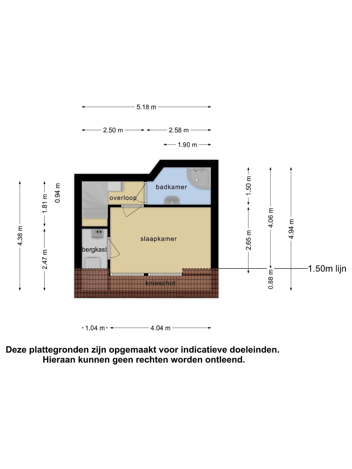 Vondellaan 26B, SCHIEDAM plattegrond 2