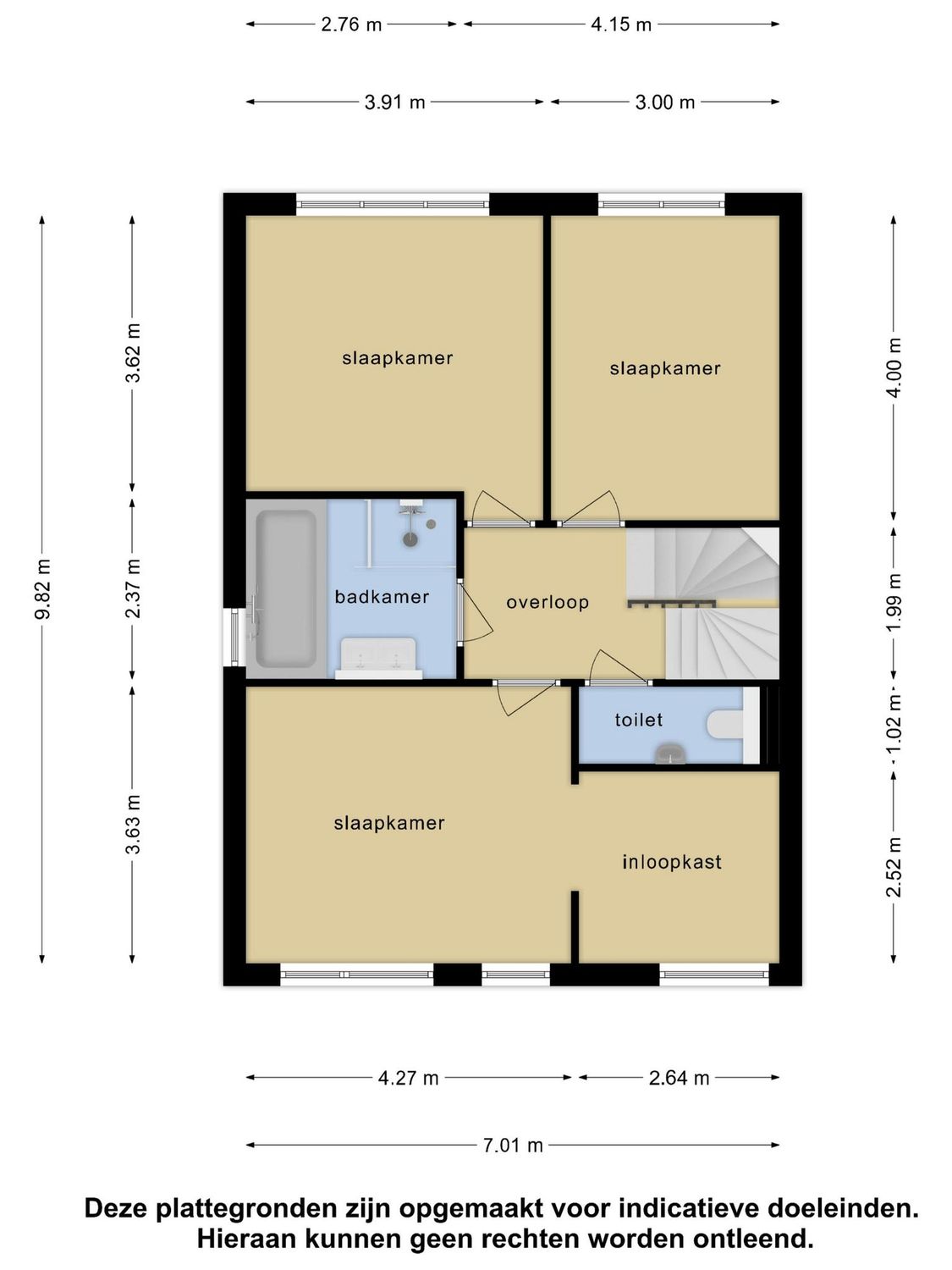 Pieter van der Kuijstraat 21, SCHIEDAM plattegrond 1