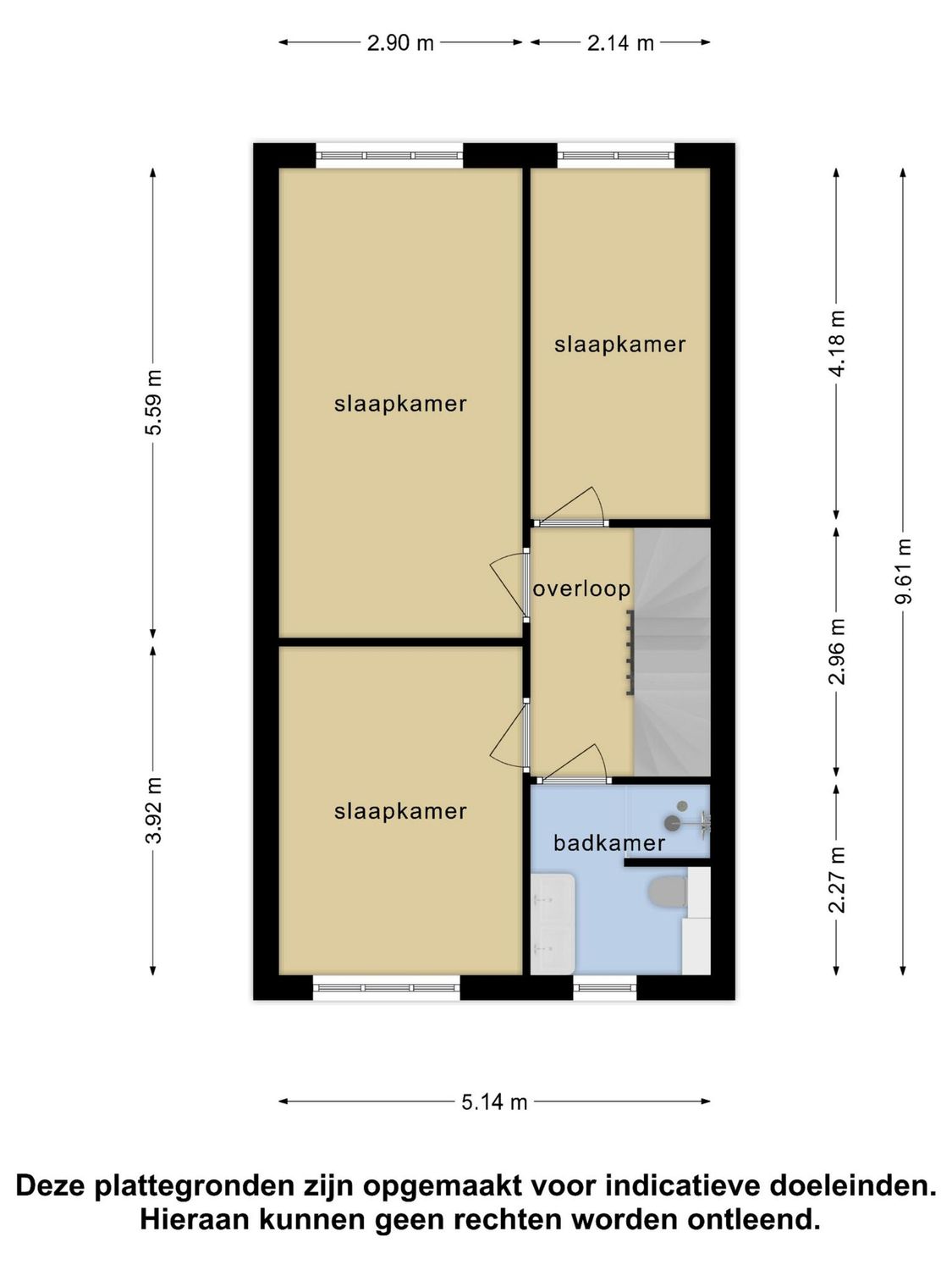 Ireen Wuststraat 78, SCHIEDAM plattegrond 1