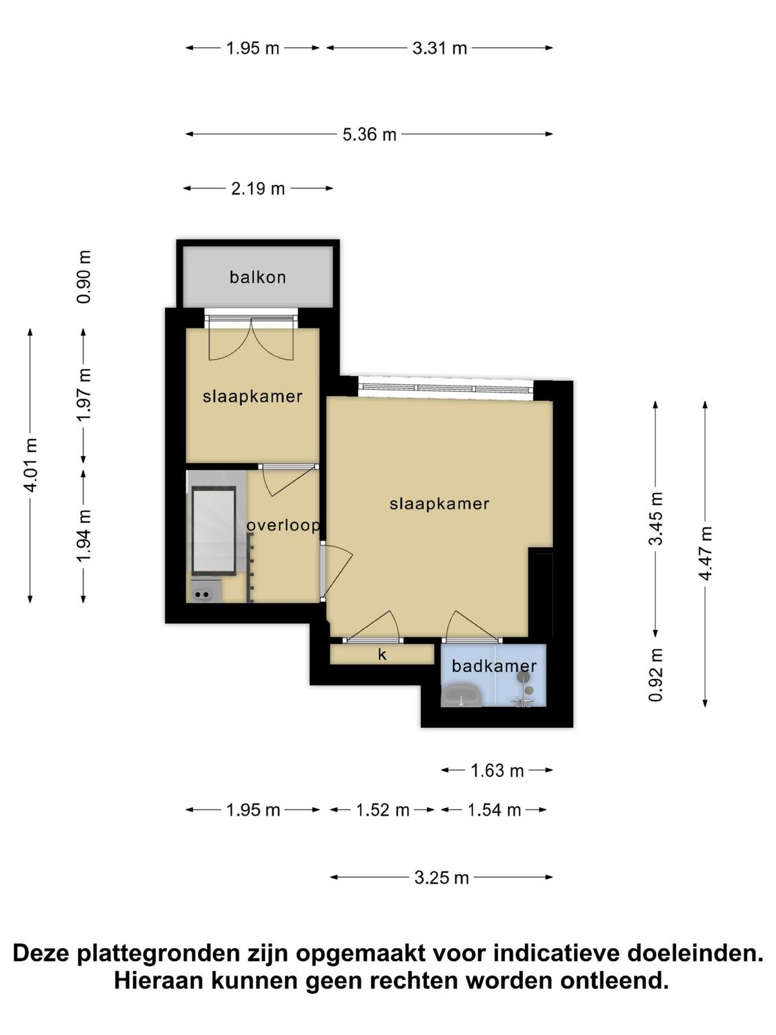 Lorentzlaan 59A, SCHIEDAM plattegrond 2