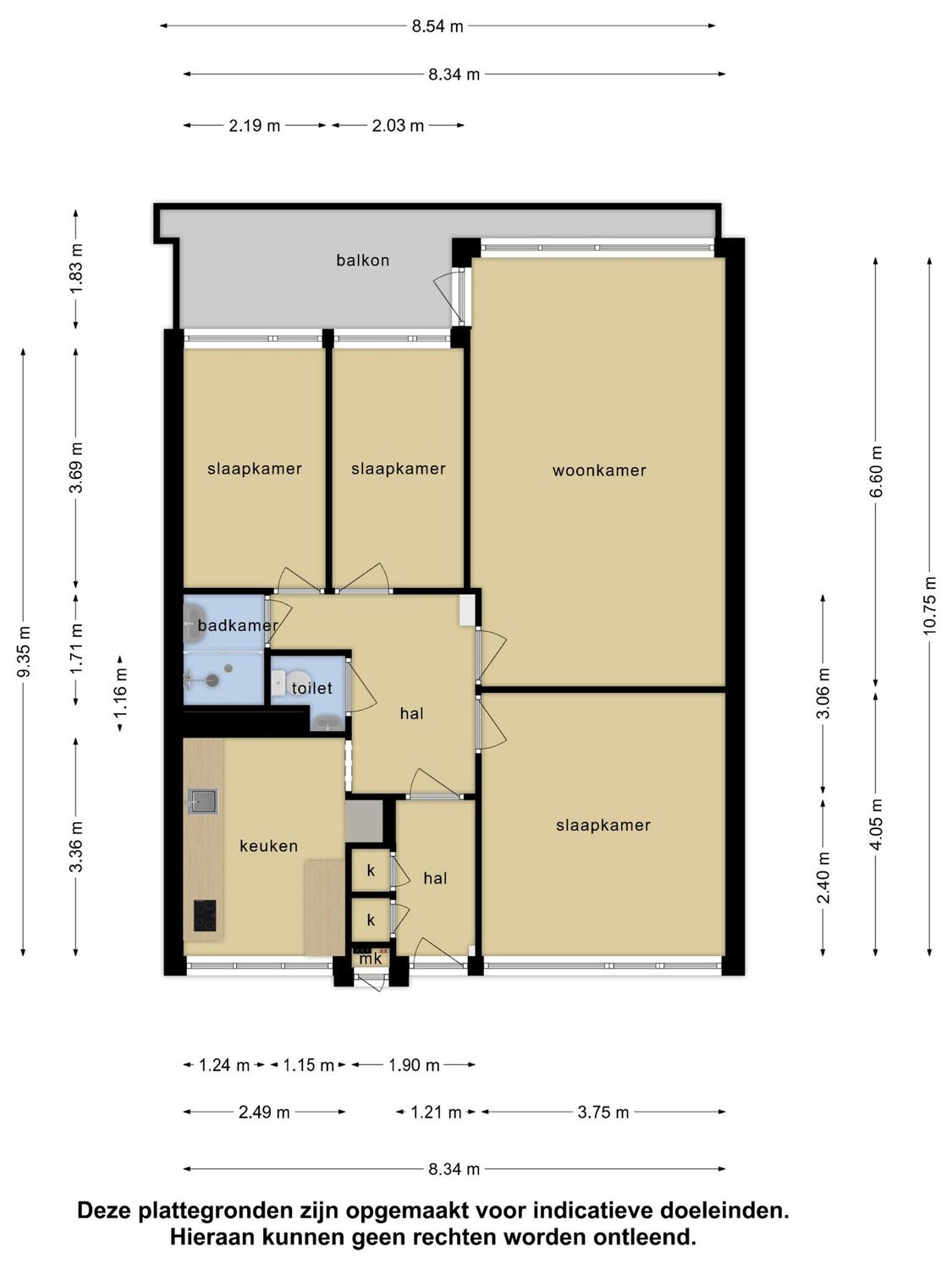 Louis Raemaekersstraat 297, SCHIEDAM plattegrond 0