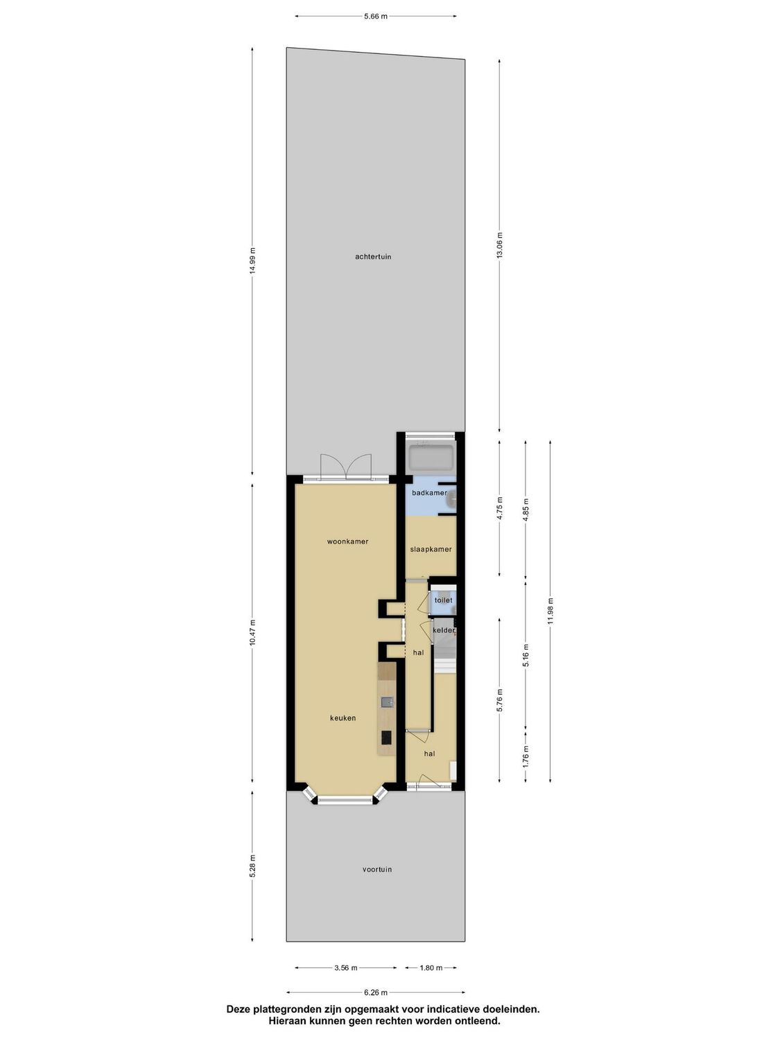 Francois Haverschmidtlaan 19, SCHIEDAM plattegrond 1